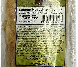 Whesco Lammehovedhud - 100 gram