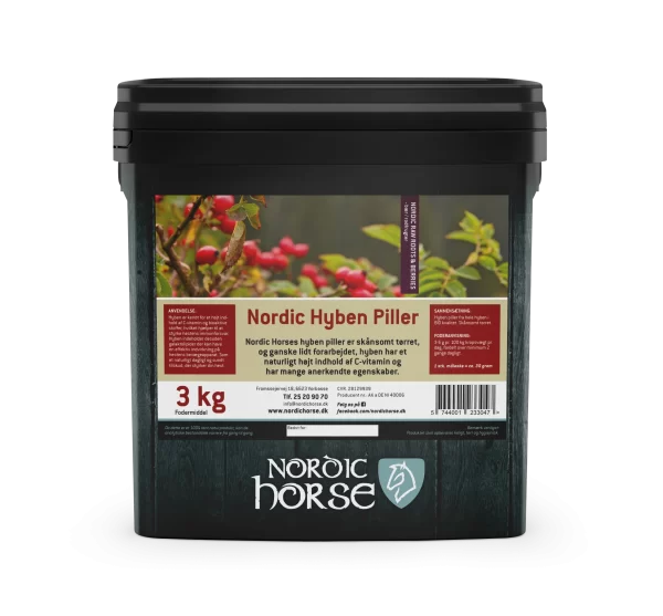 Nordic Hyben Piller i spand med 3 kg