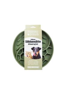 Nordic Paws Slikkemåtte – Slow Grøn