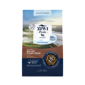 Ziwi Peak Steam & Dried Dog Beef – 1,5 kg