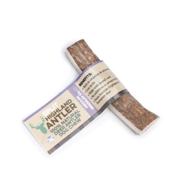 Antler SPLIT medium - hjortegevir til den tyggeglade hund
