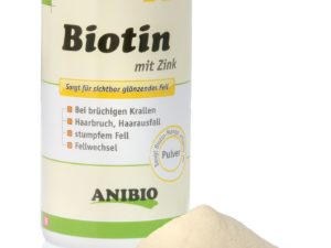 Anibio Biotin med Zink for sund hud, pels og kløer
