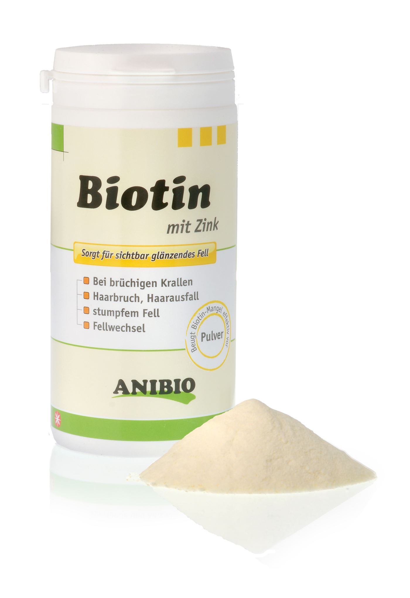 Anibio Biotin med Zink for sund hud, pels og kløer