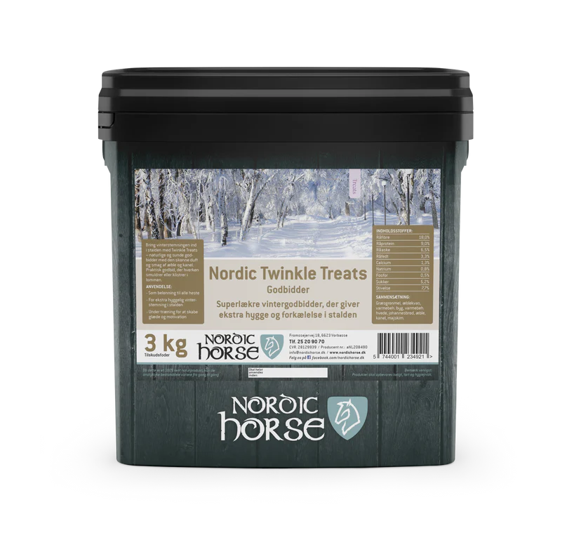 Nordic Twinkle Treats perfekt til julehyggen i stalden