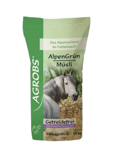 AGROBS AlpenGrün Müsli – 15 kg