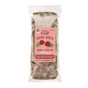 Burgess Forage&Feast Hø, Rose – 60 g.