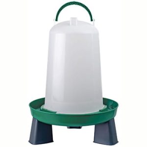 Fjerkræsvander Grøn med ben – 10 L