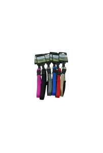 Soft Nylonhalsbånd med lås – 10mm x 20-30 cm BLÅ