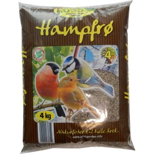 Hampefrø – 4 kg