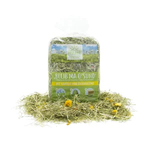 Heuland Alpehø med morgenfrue og kamille – 500 gram