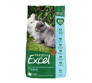 Burgess Excel voksen kanin – med mint 1,5 kg.