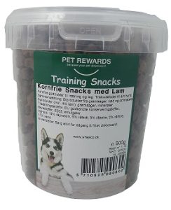 Kornfrie Snacks med lam – 500 gram