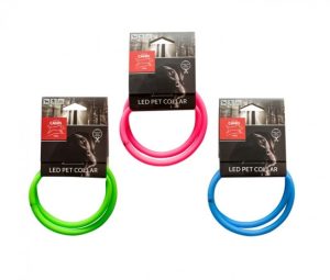 LED Lys Halsbånd m. USB