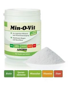 ANIBIO MinOVit – 500 gram (Bestillingsvare, leveringstid 2-3 uger)