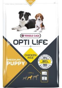 Opti Life Puppy Medium kylling og ris – 12,5kg (Bestillingsvare leveringstid ca. 1- 2 uger)