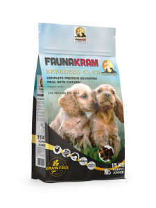 Faunakram Puppy Chicken – 15 kg BF. 25.11.25 OBS Udgår af sortiment!