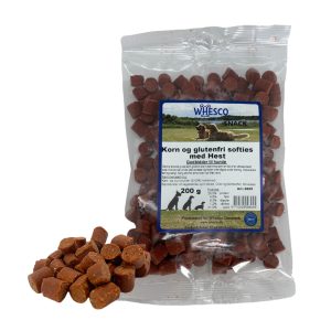 Whesco Kornfrie softies m. Hest – 200 gram