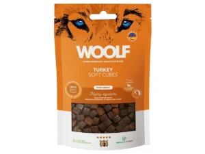 Woolf Soft Cubes Turkey – 100g