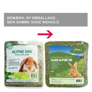 PetDK Alpine Hø – 4kg (2025 høst)