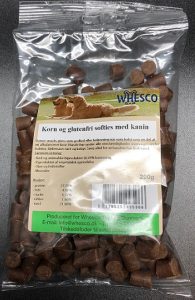 Whesco kornfrie softies m. Kanin – 200 gram